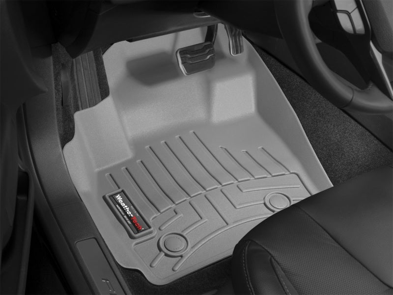 WeatherTech DigitalFit FloorLiner for Jeep Grand Cherokee and Dodge Durango, Front - Gray (Part #469301)