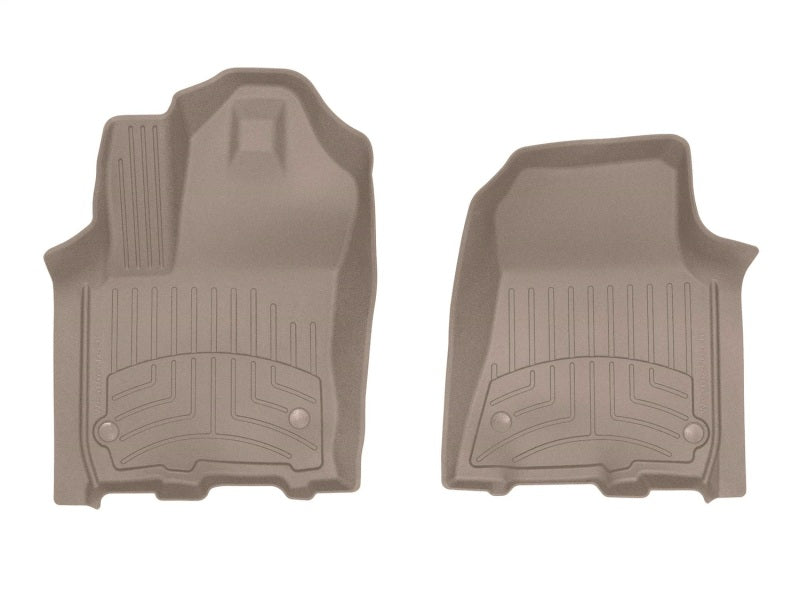 WeatherTech 2025 Dodge RAM 1500 Front FloorLiner HP Tan – Custom Fit All-Weather Vehicle Floor Protector