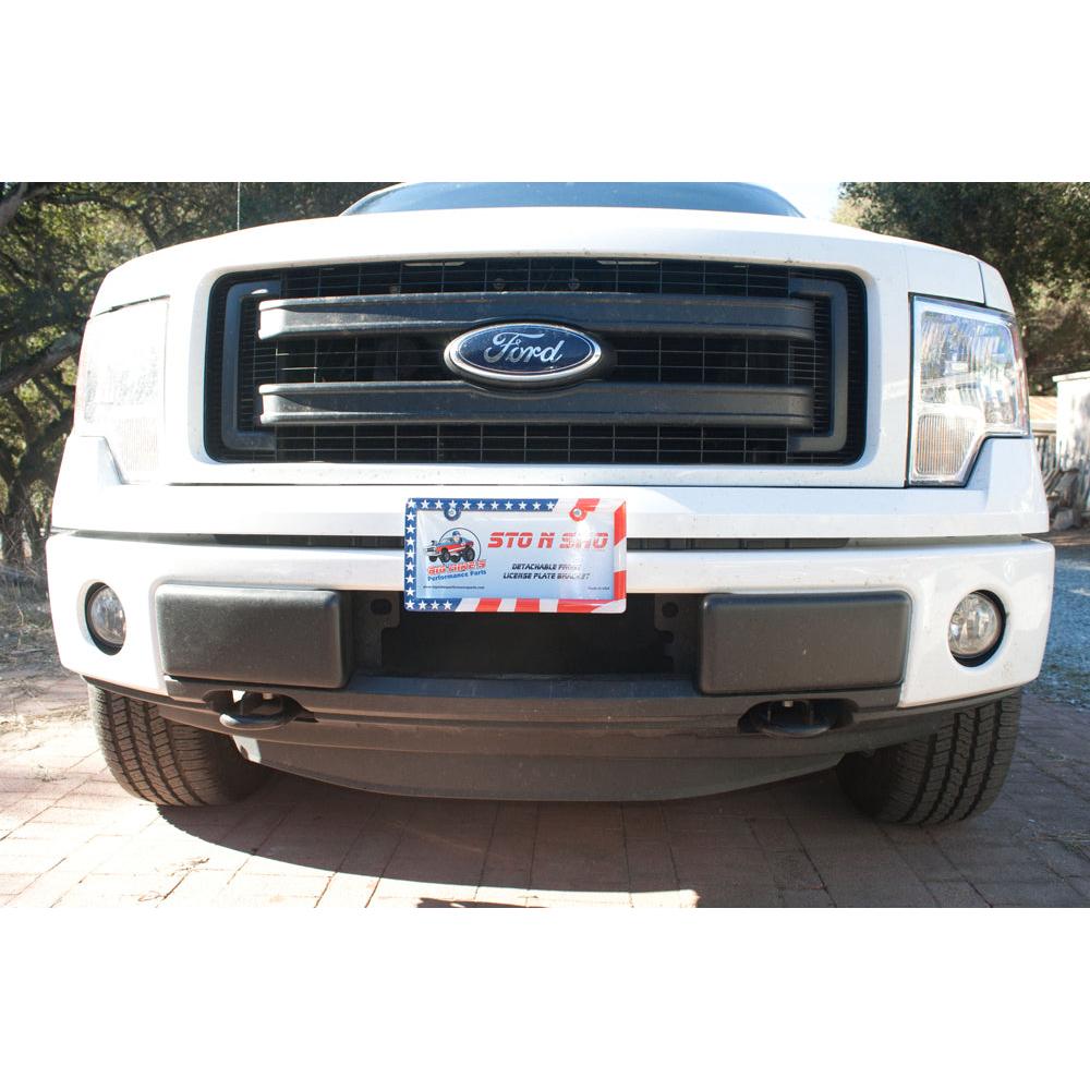 09-14 Ford F-150 License Plate Frame Bracket-SR1 Performance