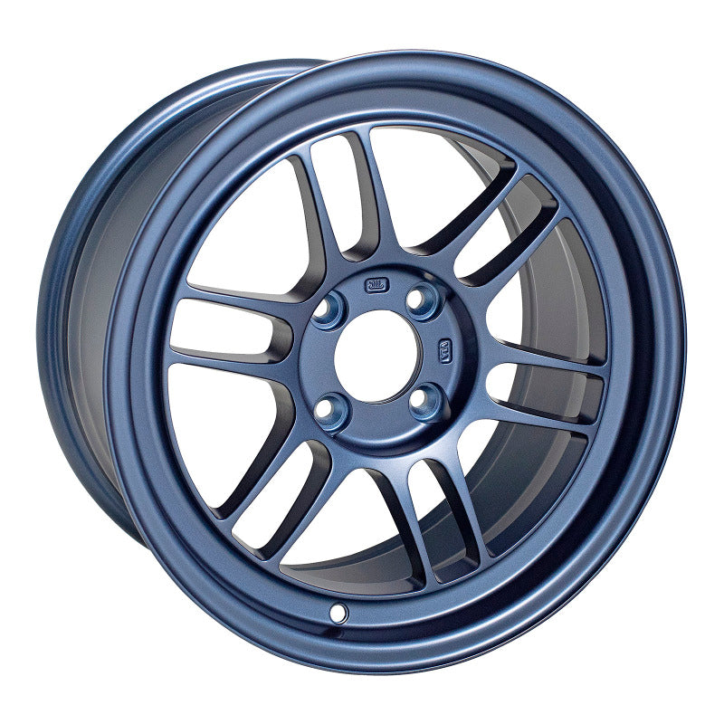 Enkei RPF1 15x8 4x100 28mm Offset 5 Hub Bore Matte Blue Wheel - 11.64Lbs (MOQ 40)-SR1 Performance