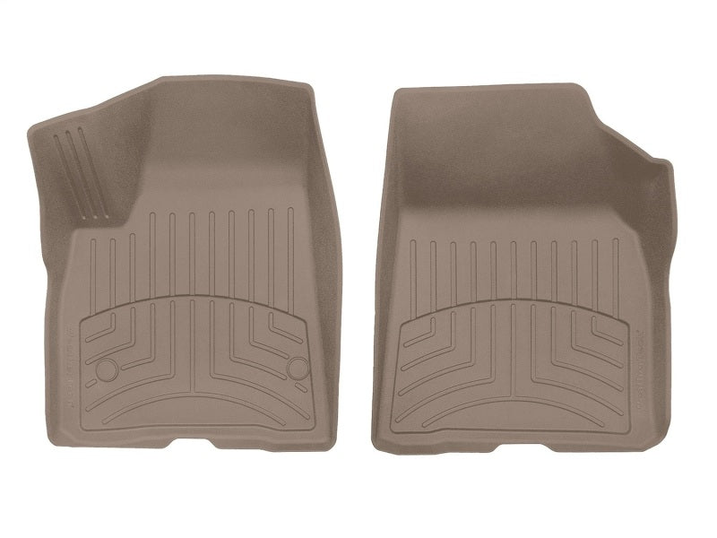 WeatherTech Front FloorLiner HP for 2017-2019 GMC Acadia - Tan, Custom Fit, High-Performance Floor Protection