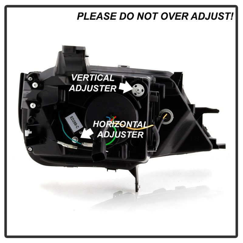 Spyder 14-19 Chevrolet Impala Proj Headlights Low Beam/High Beam H9 Inc - Black PRO-YD-CHIP14-LB-BK-SR1 Performance