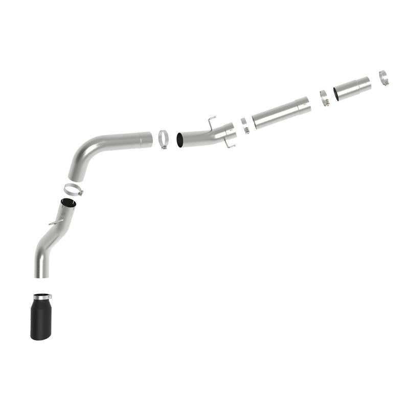 aFe Large-Bore HD 5in 409SS DPF-Back Exhaust System w/Black Tip 19-20 Ram Diesel Trucks L6-6.7L (td)-SR1 Performance
