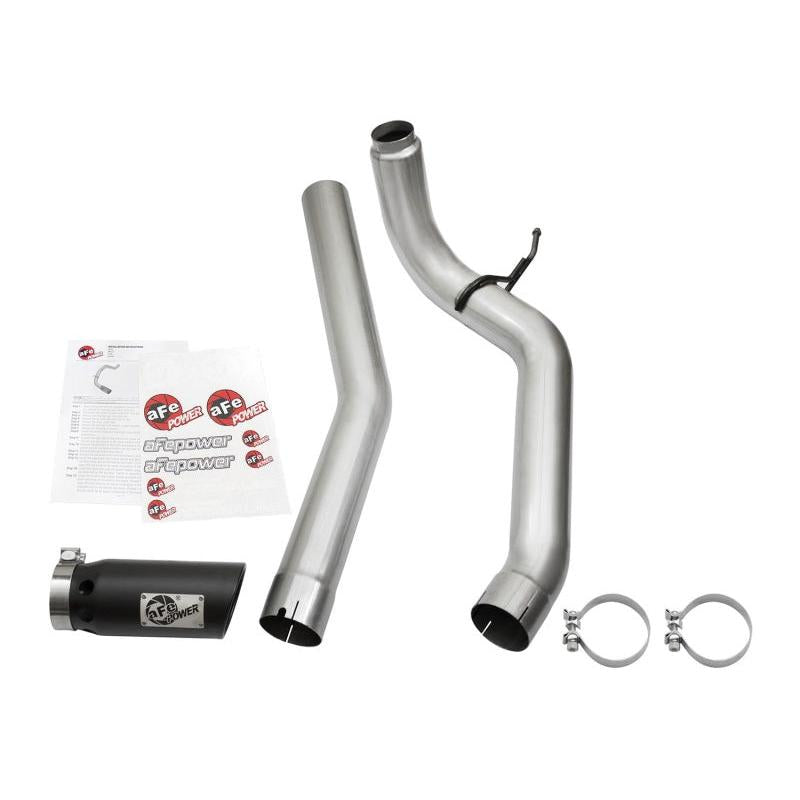 aFe ATLAS Exhaust 4in DPF-Back AL Nissan Titan XD 2016 V8-5.0L (td)-SR1 Performance