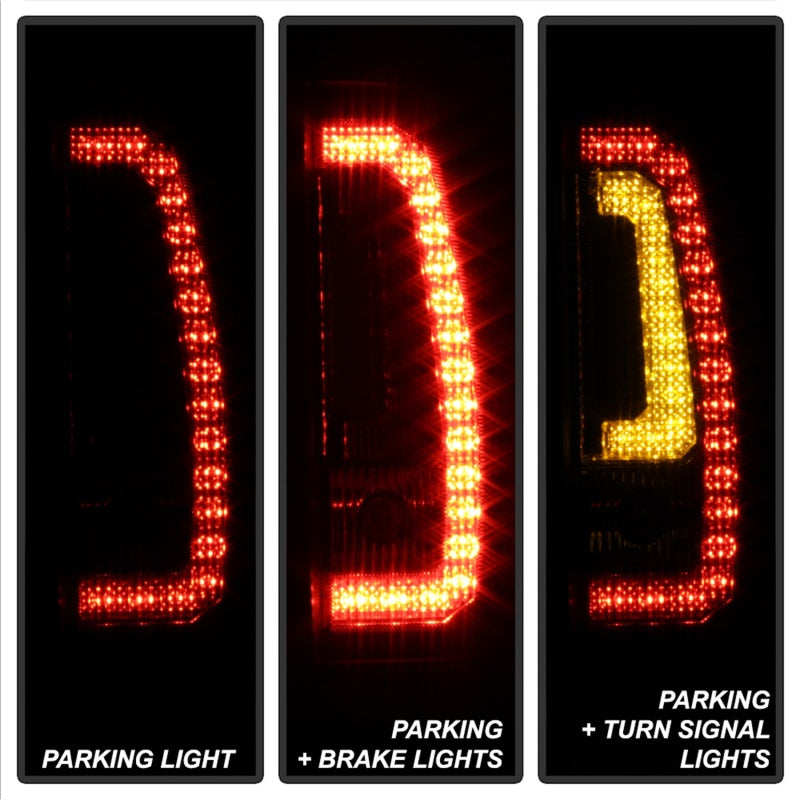 Spyder Chevy Suburban 07-14 V2 - LED Tail Lights - Black Smoke ALT-YD-CSUB07V2-LED-BSM-SR1 Performance