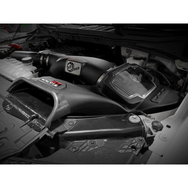 aFe POWER Momentum GT Pro Dry S Intake System 2021+ Ford F-150 V6-3.5L (tt)-SR1 Performance