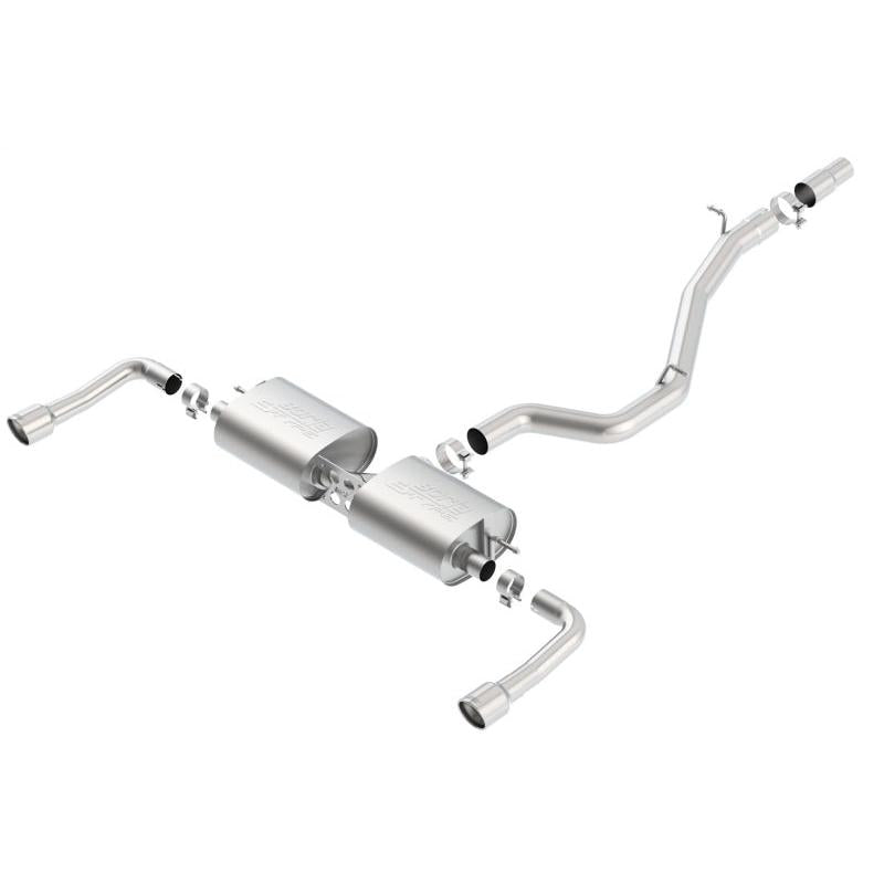 Borla 14-16 Audi A3 Quattro 2.0L Turbo AT/MT RWD 4DR S-Type Cat-Back Exhaust Single Split Rear Exit