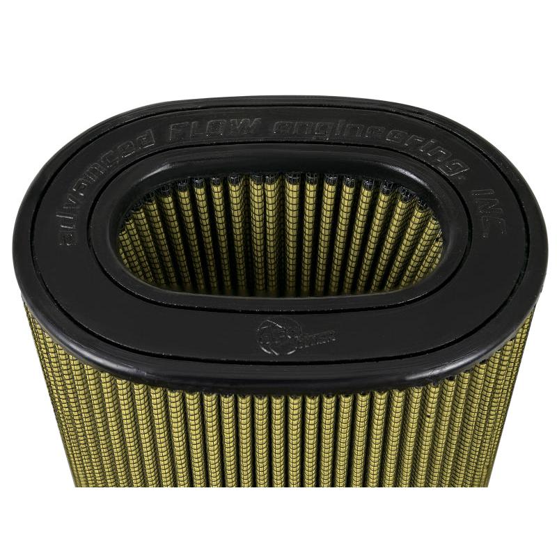 aFe Momentum PG7 Univ Air Filter (6 x 4)in F (8.25 x 6.25)in B (7.25 x 5)in T (Inv) 10in H (Pair)-SR1 Performance