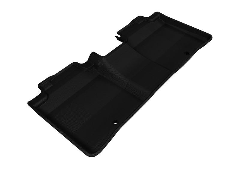 3D MAXpider 2013-2018 Lexus ES/ES Hybrid Kagu 2nd Row Floormats - Black-SR1 Performance