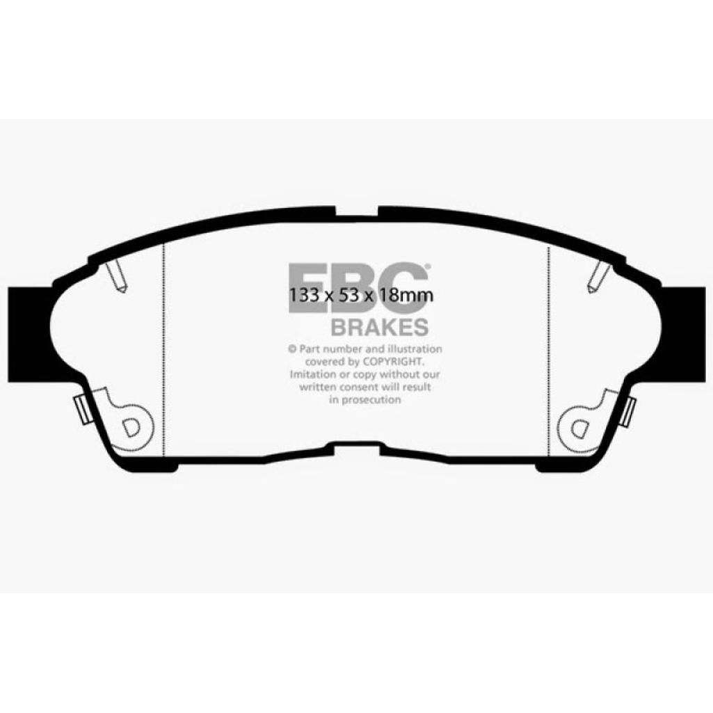 EBC Yellowstuff Front Brake Pads for Toyota Celica & Corolla 1993-1999 – High-Performance Street and Track Use