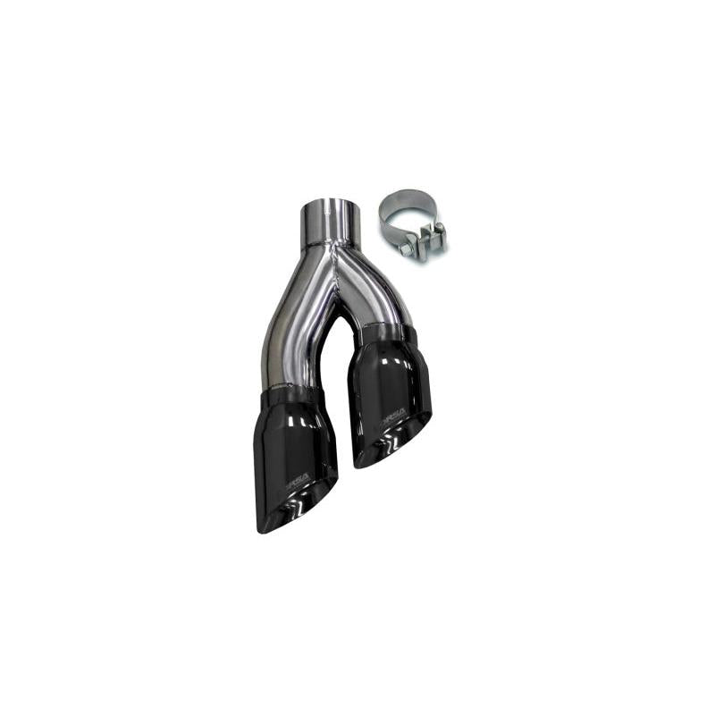 Corsa 19-24 Ram 1500 5.7L Crew Cab w/57in or 76in Bed Cat-Back Single Side Exit 4in PolishedDual Tip-SR1 Performance