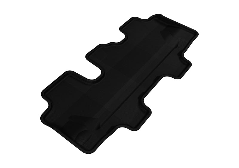 3D MAXpider 2011-2013 Kia Sorento 7-Seats Kagu 3rd Row Floormats - Black-SR1 Performance
