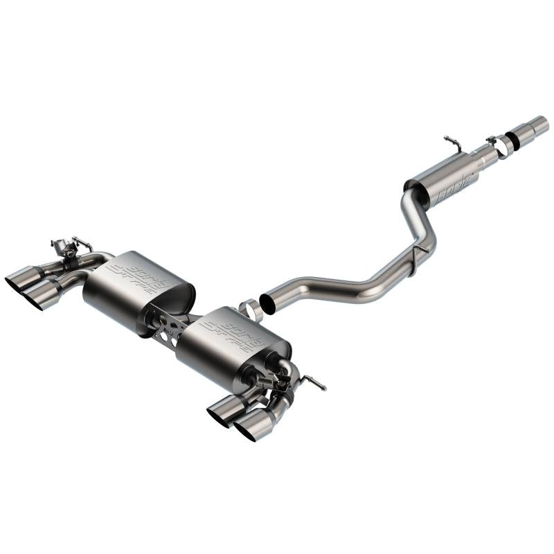 Borla 18-19 VW Golf R MK7.5 2.0L S-Type CatBack Exhaust w/ Resonator-SR1 Performance