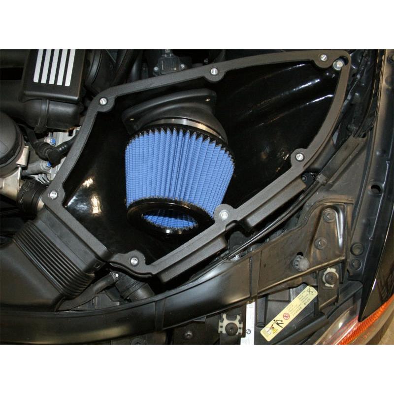 aFe MagnumForce Stage 2 Si Intake System Pro 5 R Black 06-12 BMW 3 Series E9x L6 3.0L Non-Turbo-SR1 Performance