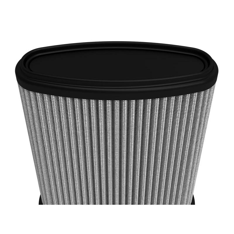 aFe Magnum FLOW UCO Air Filter Pro DRY S 5 5/8in x 2 5/8in F x 7in x 4in B x 7in x 3in T x 7 7/8in H-SR1 Performance