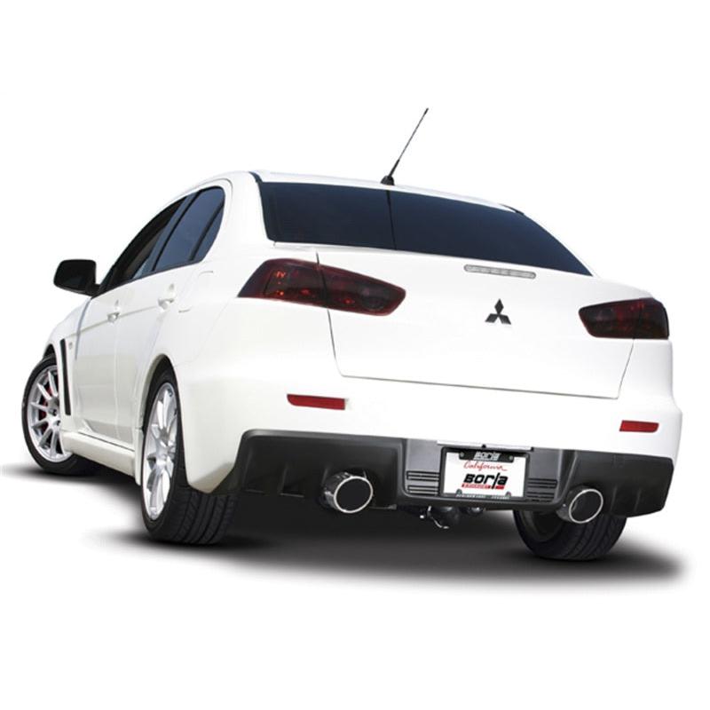 Borla 09-15 Mitsubishi Lancer Ralliart 2.0L 4cyl MT 6spd AWD Catback Exhaust