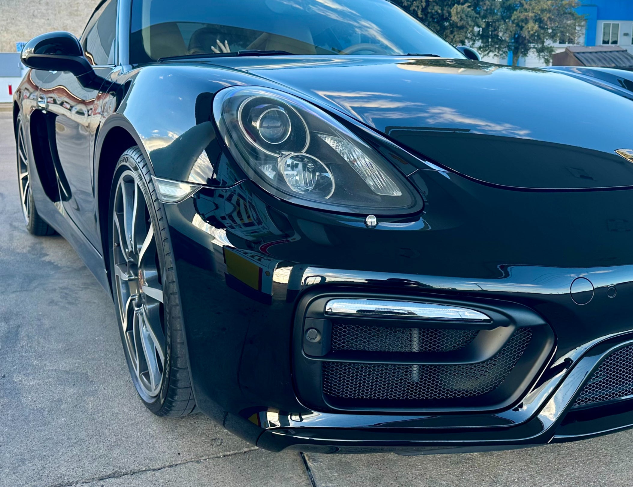 Porsche 981 2013-2016 GTS Boxster and Cayman 3-piece Radiator Grilles