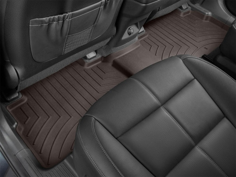 WeatherTech Rear FloorLiner HP for Kia Telluride 2020-2022, Cocoa