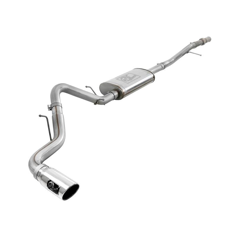 afe Apollo GT Series 2019 GM Silverado/Sierra 1500 4.3L/5.3L 409 SS CB Exhaust System w/Polished Tip-SR1 Performance