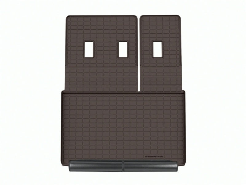 WeatherTech SeatBack Cargo Liner HP with Bumper Protector for 2021-2022 GMC Yukon XL and Chevrolet Suburban – Cocoa