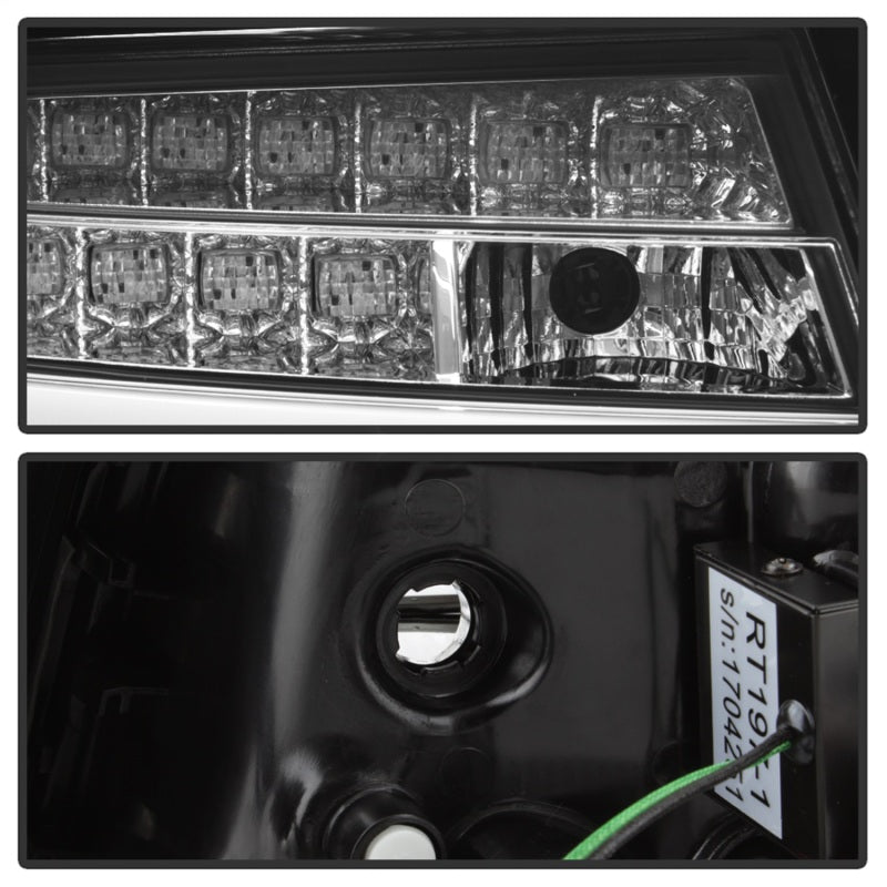 Spyder 09-12 Audi A6 LED Tail Lights - Black (ALT-YD-AA609-LED-BK)-SR1 Performance