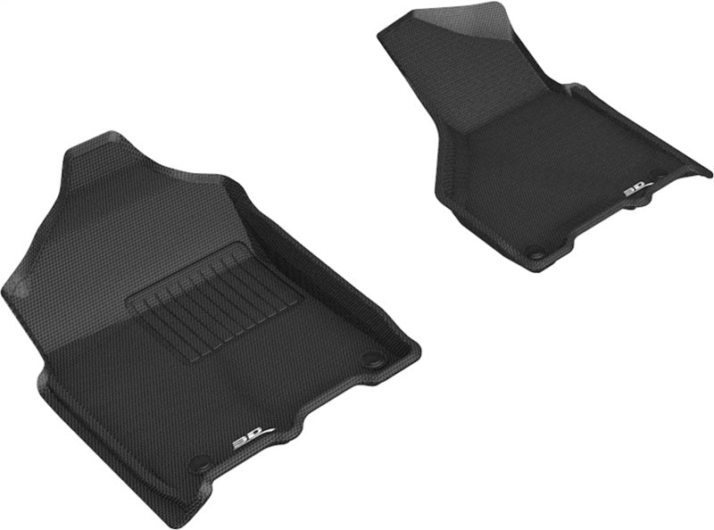 3D Maxpider 19-24 Dodge Ram 2500 / 3500 Crew Cab / Mega Cab Kagu Black R1-SR1 Performance