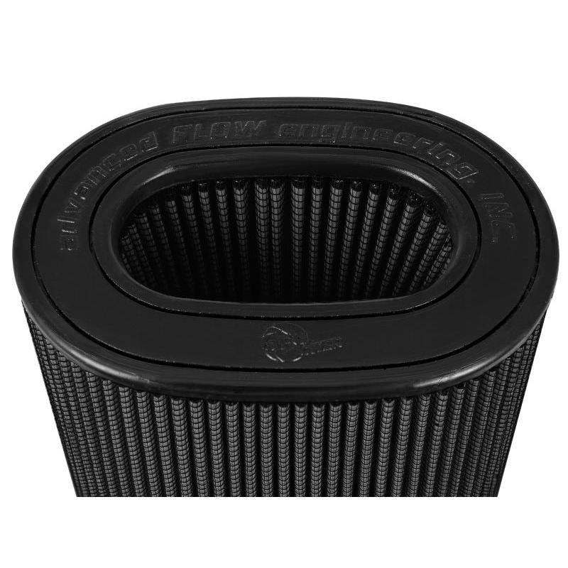 aFe Magnum FLOW Black Pro 5R Air Filter (Pair) (6x4)in F x (8-1/4x6-1/4in) B x (7-1/4x5in) Tx10in H-SR1 Performance