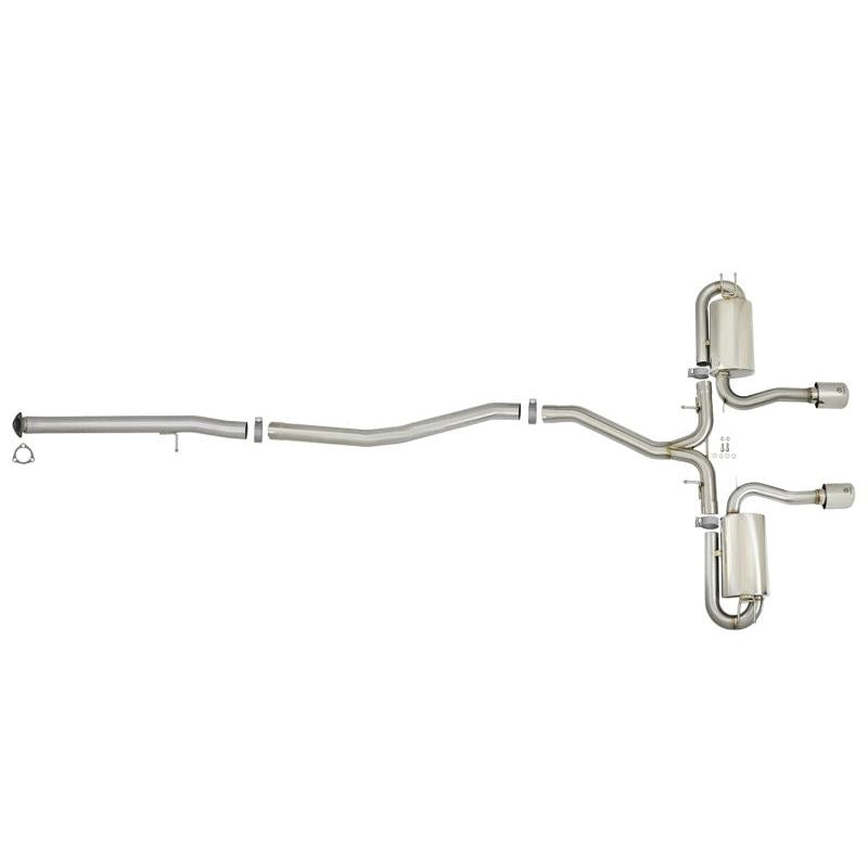 aFe Takeda 3in 304 SS Cat-Back Exhaust System w/Polished Tips 2017+ Honda Civic Si (4dr) I4 1.5L (t)-SR1 Performance