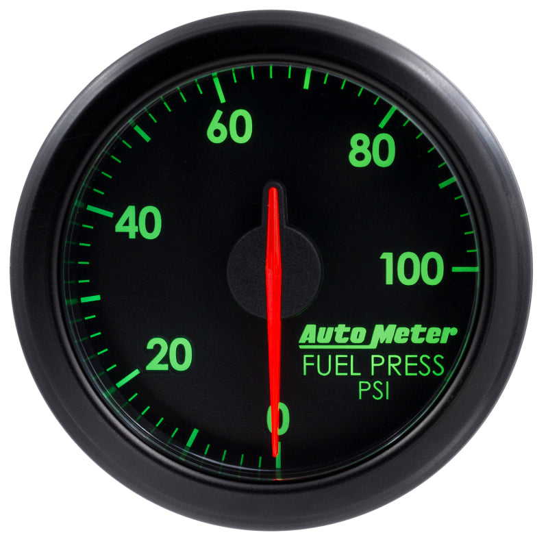 Autometer Airdrive 2-1/6in Fuel Pressure Gauge 0-100 PSI - Black-SR1 Performance