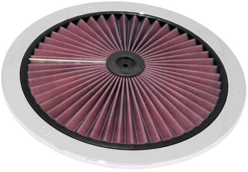 K&N X-Stream Top Filter X-Stream 14 inch OD Chrome-SR1 Performance