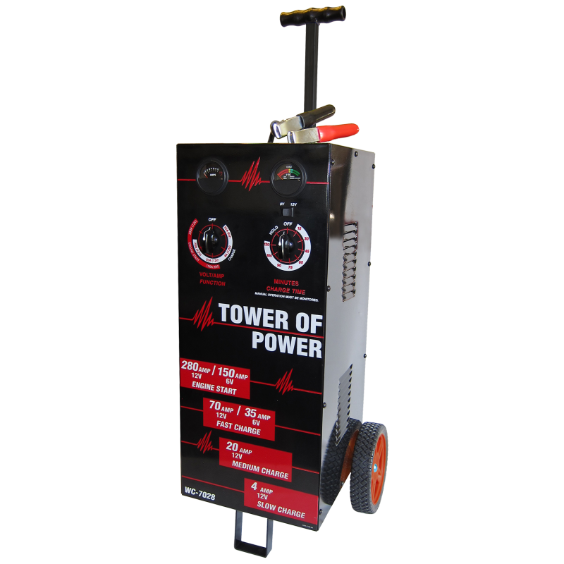 Autometer Wheel Charger Tower of Power Man 70/30/4/280 AMP-SR1 Performance