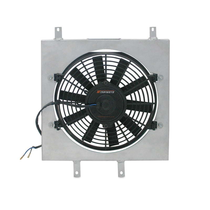 Mishimoto 22x18x3.5 inch Aluminum Fan Shroud Kit for Dual Pass Race Radiator