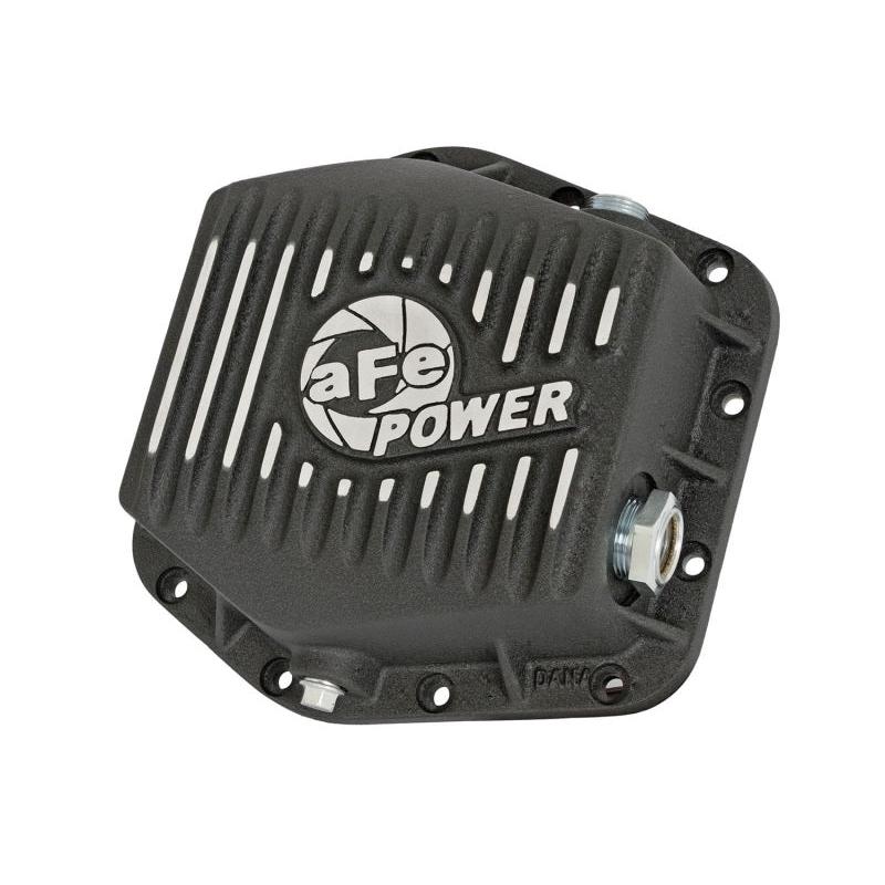 aFe Power Rear Differential Cover (Machined Black) 15-17 GM Colorado/Canyon 12 Bolt Axles-SR1 Performance