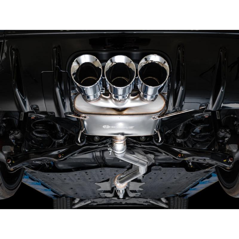 AWE Tuning 2023 Honda Civic Type R FL5 Touring Edition Exhaust w/ Triple Chrome Silver Tips-SR1 Performance