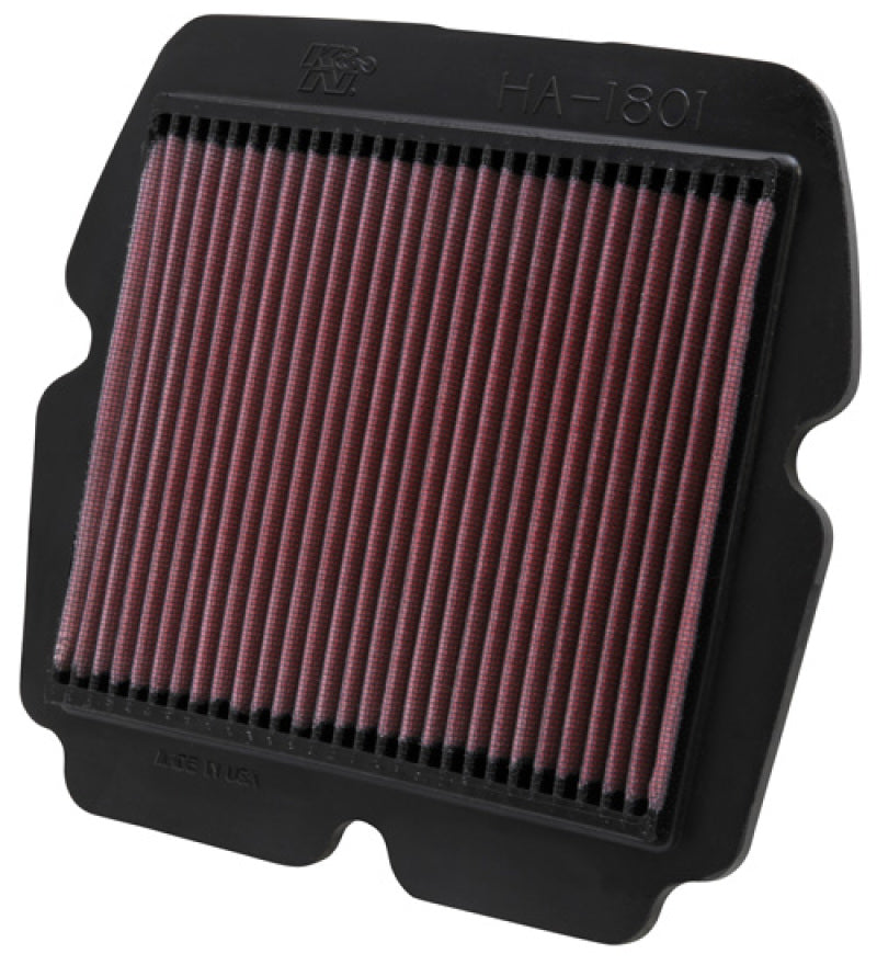 K&N 01-08 Honda GL1800 Gold Wing Replacement Air Filter-SR1 Performance