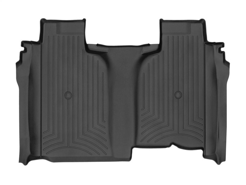 WeatherTech DigitalFit Rear FloorLiner for 2019 Chevrolet Silverado 1500 Crew Cab - Black
