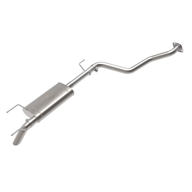 aFe 2024 Toyota Tacoma L4-2.4L ROCK BASHER 2.5in 409 Stainless Steel Cat-Back Exhaust System-SR1 Performance