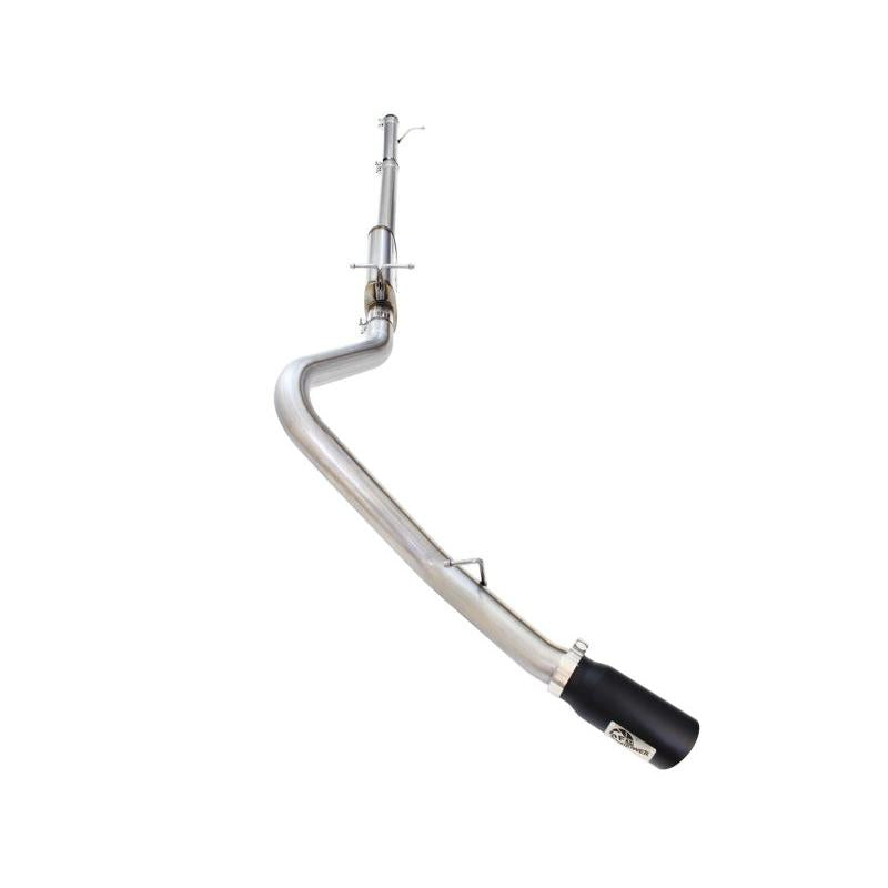aFe MACHForce XP Exhaust 3in-3.5in SS Single Side Ext CB w/ Black Tip 99-04 Ford F150 V8 5.4L/6.8L-SR1 Performance