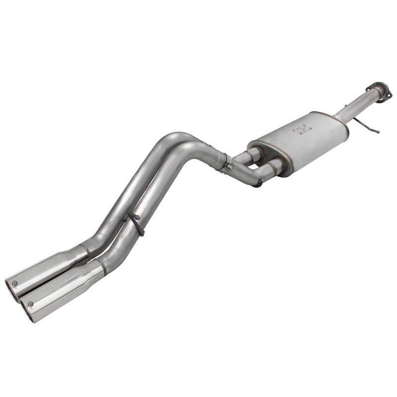 aFe Power MACHForce XP Exhaust System Cat-Back 409 Stainless Steel 07-08 Hummer H2 V8 6.0L/6.2L-SR1 Performance
