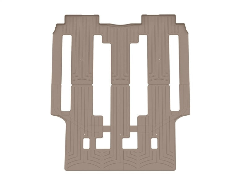 WeatherTech FloorLiner HP Rear Floor Mats for Kia Carnival 2022-2024, Tan