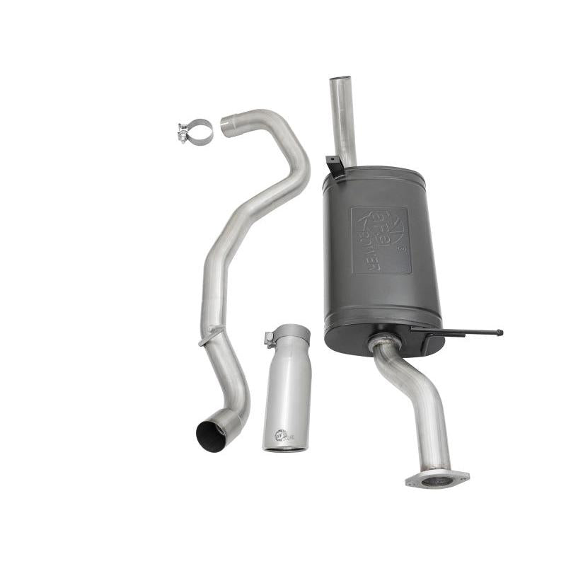 aFe MACHForce XP Exhaust Cat-Back SS-304 97-16 Nissan Patrol (Y61) I6-4.8L w/ Polished Tips-SR1 Performance