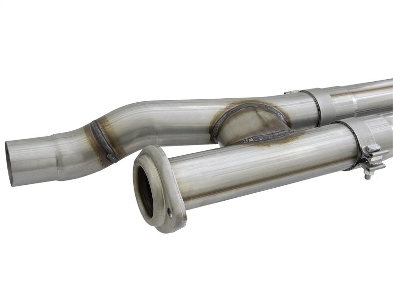 aFe POWER Rebel Series 3in 409 SS Cat Back Exhaust w/ Polished Tips 17 Ford F-150 Raptor V6-3.5L-SR1 Performance