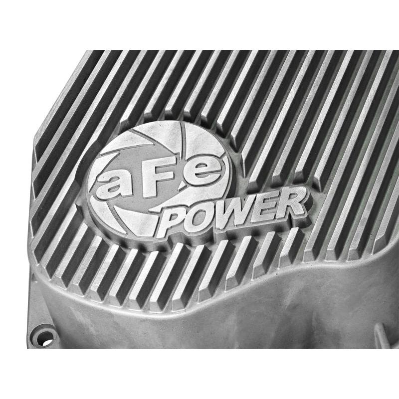 afe Rear Differential Cover (Raw; Street Series); Dodge Diesel Trucks 94-02 L6-5.9L (td)