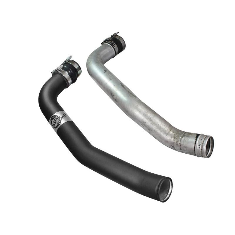 aFe Bladerunner Intercoolers I/C Tube 3in Cold Side Ford F-250/F-350 99-03 V8-7.3L - Black-SR1 Performance