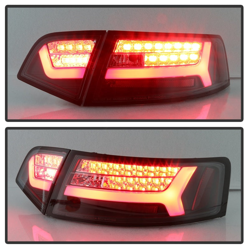 Spyder 09-12 Audi A6 LED Tail Lights - Black (ALT-YD-AA609-LED-BK)-SR1 Performance