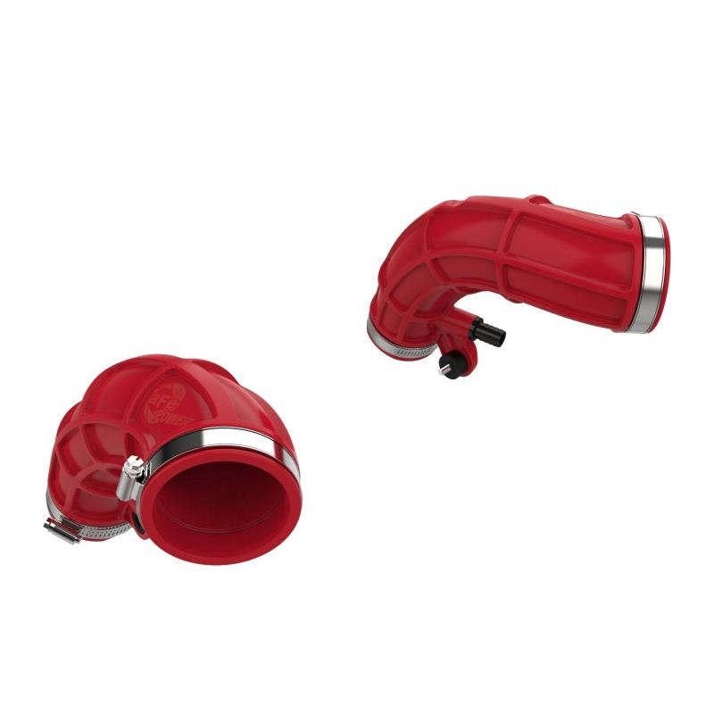 aFe Power 22-24 Toyota Land Cruiser (J300) / 22-24 Toyota Tundra V6-3.4L (tt) Red Turbo Inlet Pipes-SR1 Performance