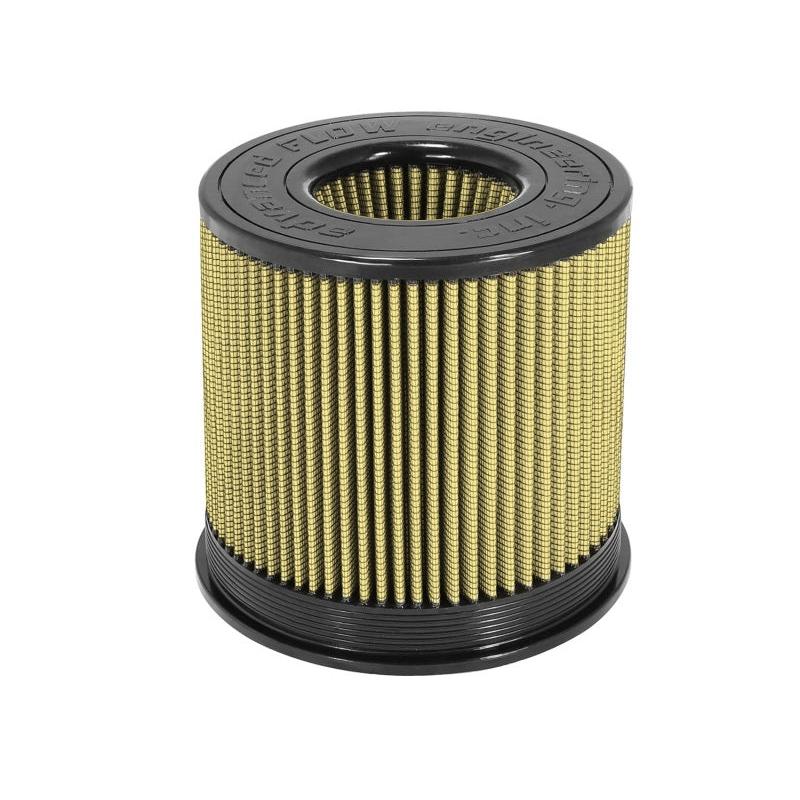 aFe MagnumFLOW Pro GUARD 7 Universal Filter 3.3in F 8in B(Inverted) 8in T(Inverted 3.5in) 8in H-SR1 Performance