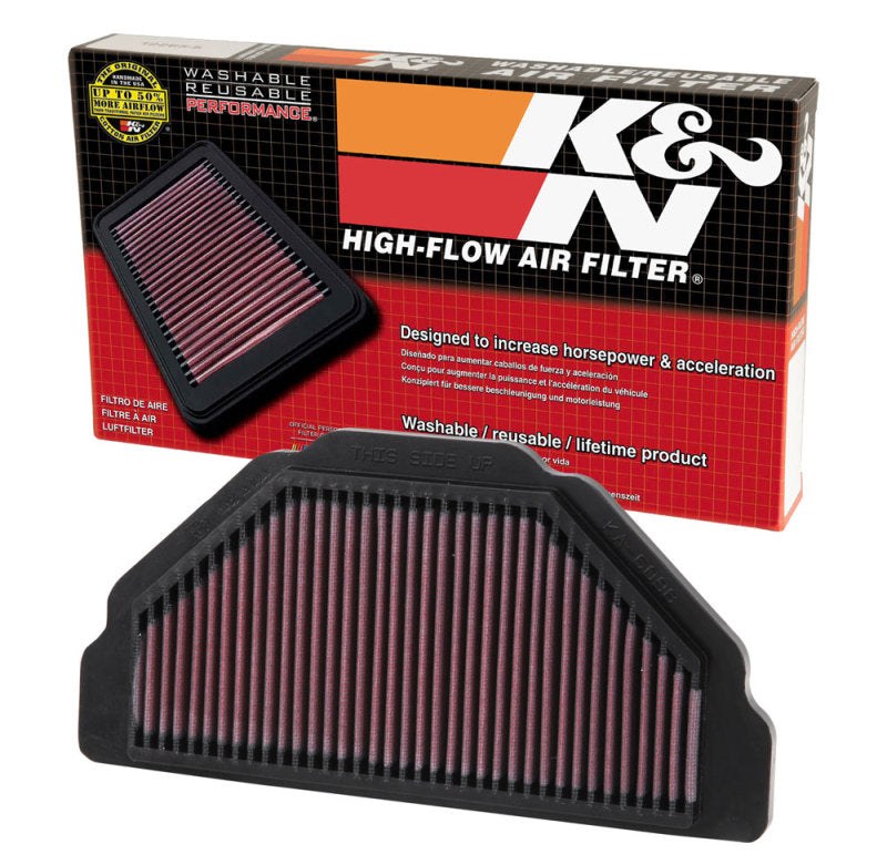 K&N 98-02 Kawasaki ZX6R Ninja/05-08 ZZR600 Air Filter-SR1 Performance