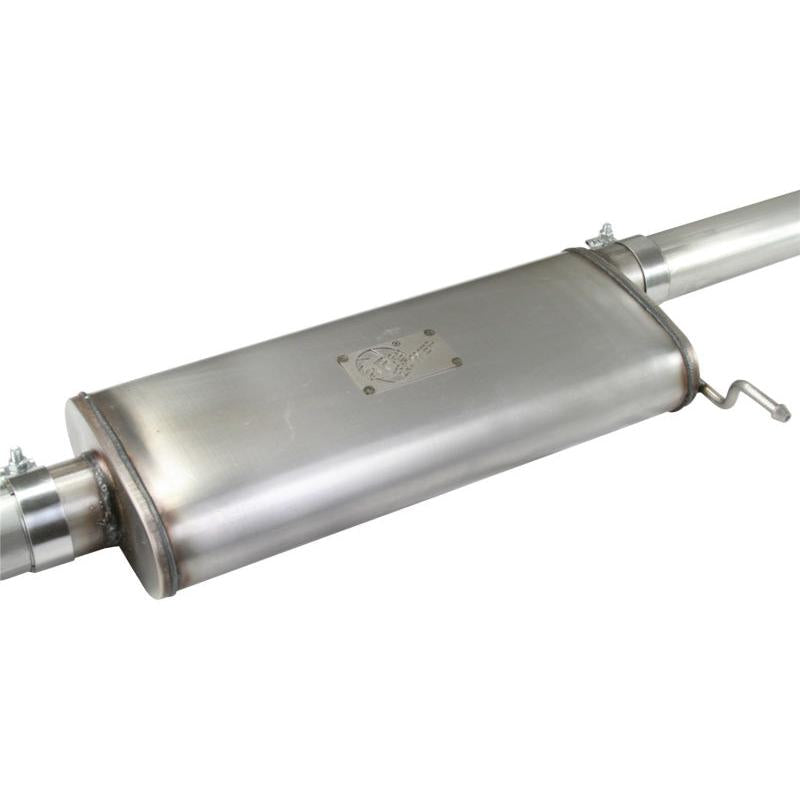 aFe MACHForce XP Exhaust SS-409 Cat-Back w/ 304SS Polished Tip 04-07 GM Trucks 1500 V6/V8-SR1 Performance