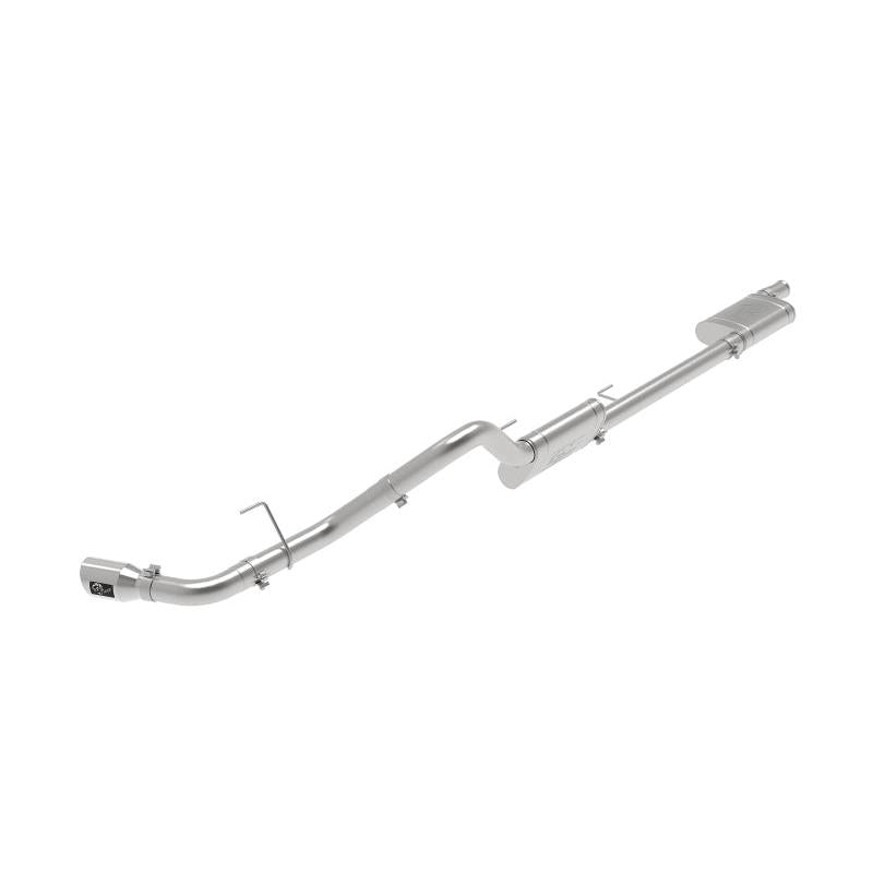 aFe Apollo GT Series 409 Stainless Steel Cat-Back Exhaust 2020 Jeep Gladiator 3.6L - Polished Tip